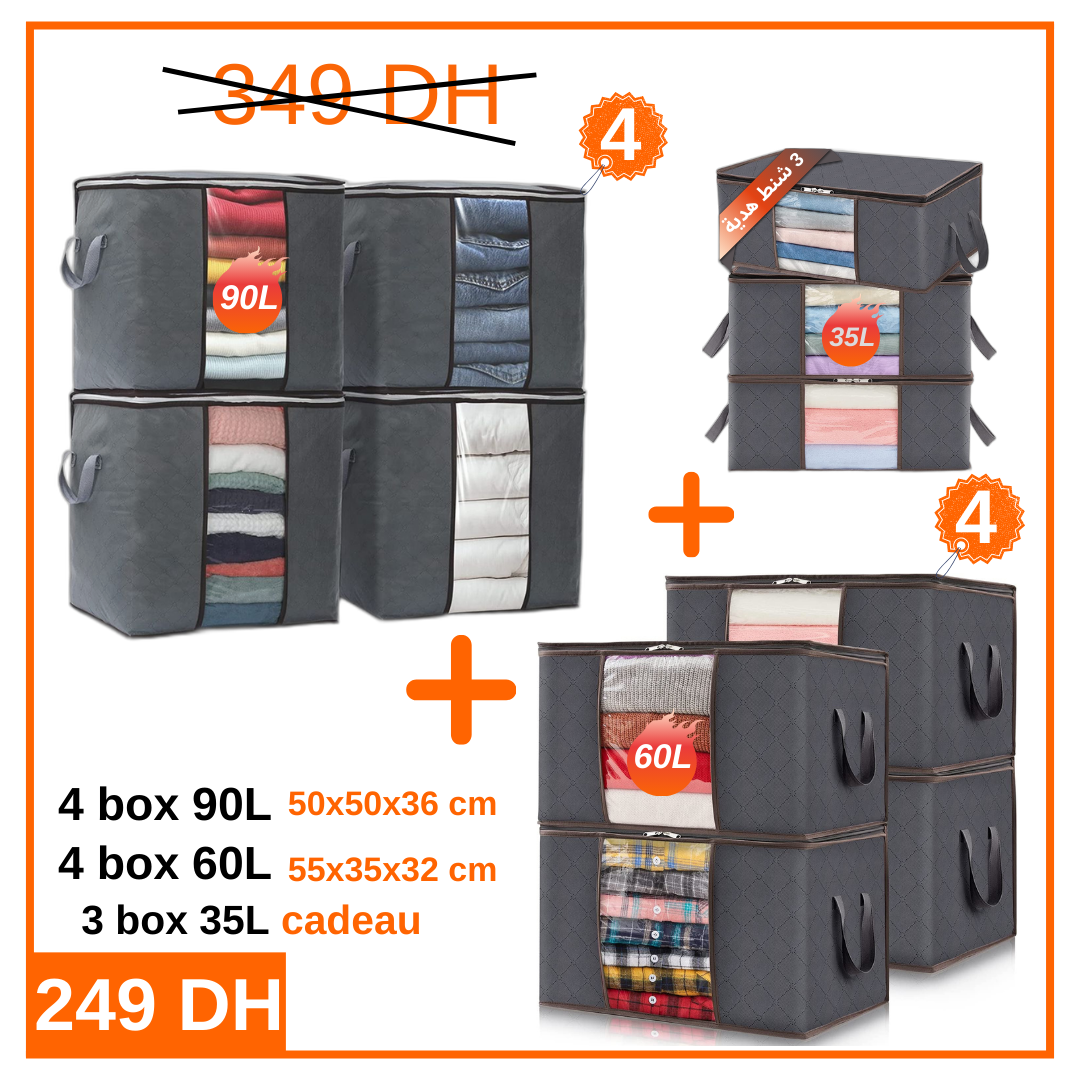 تخفيض %50 على مجموعة شنط بأحجام مختلفة (4+4 شنط +3 هدية)