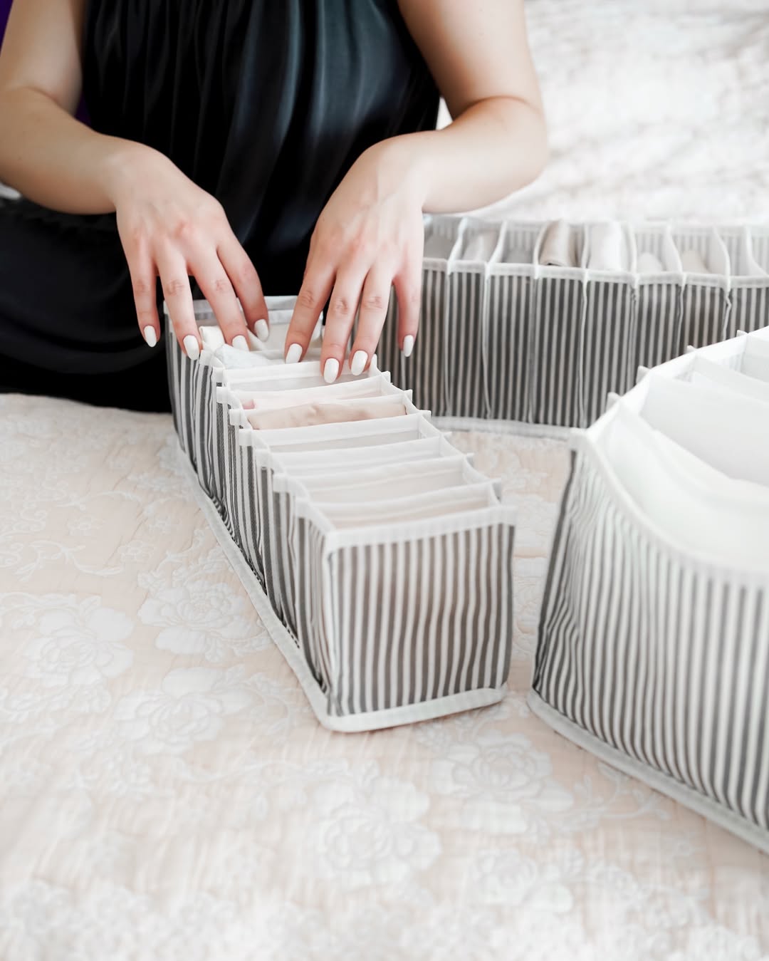 منظّم الأدراج العصري – مجموعة من 4 قياسات