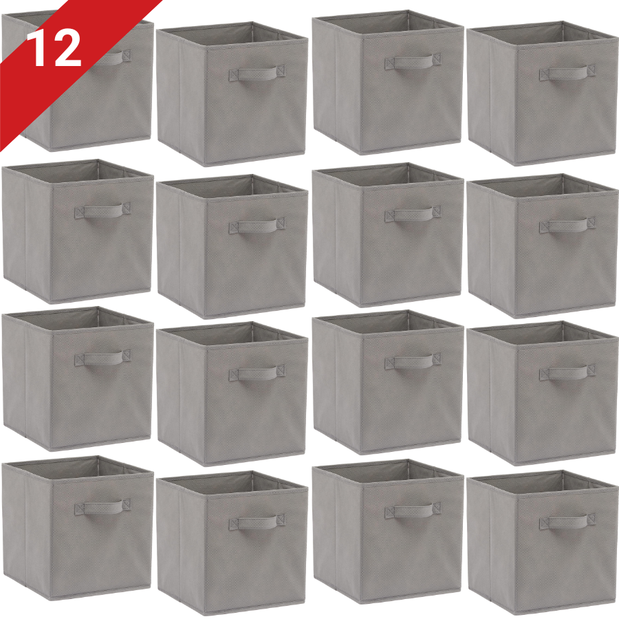 صناديق مكعبة لتنظيم، قابلة للطي (الحجم الكبير)