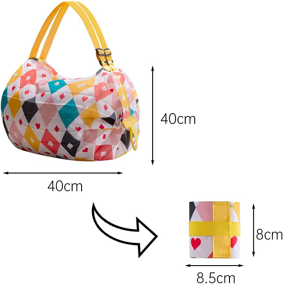 حقيبة محمولة قابلة للطي لتسوق ولسفر ولرياضة