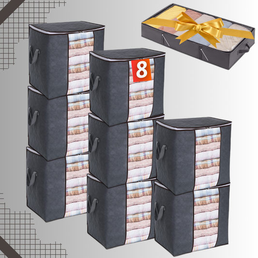 مجموعة من 8 شنط + شنطة تحت السرير هدية