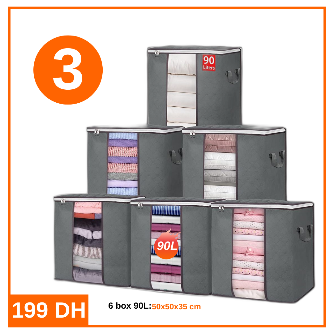 شنط تخزين البطانيات والملابس بتخفيض %50 (آخر يوم)